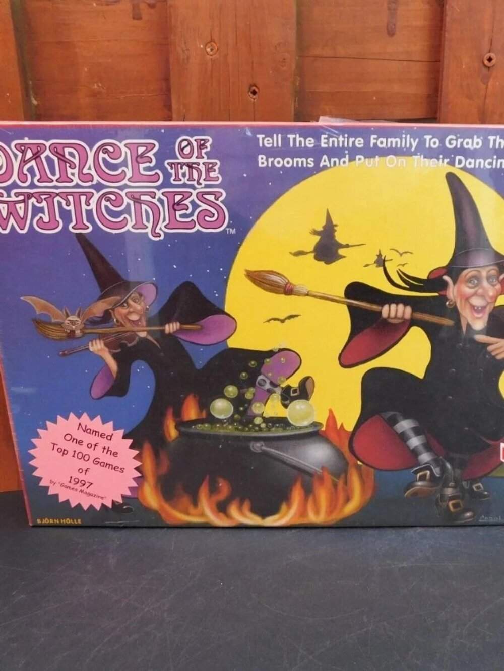 Dance of the Witches Board Game FX Schmid RARE 1997 SEALED ****